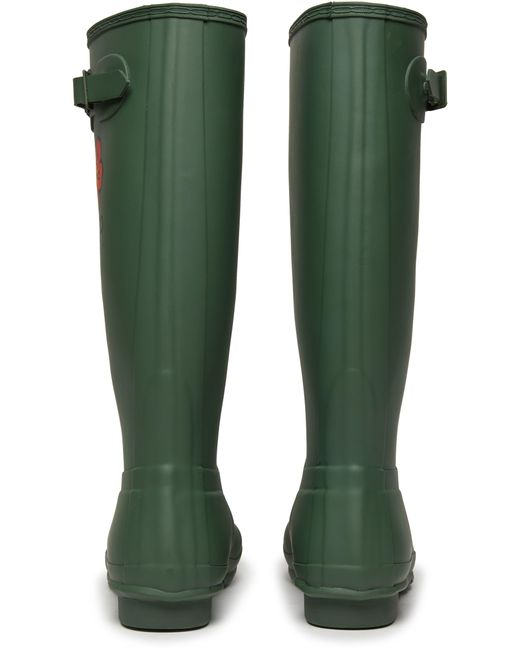 KENZO Green Boke Flower Boots