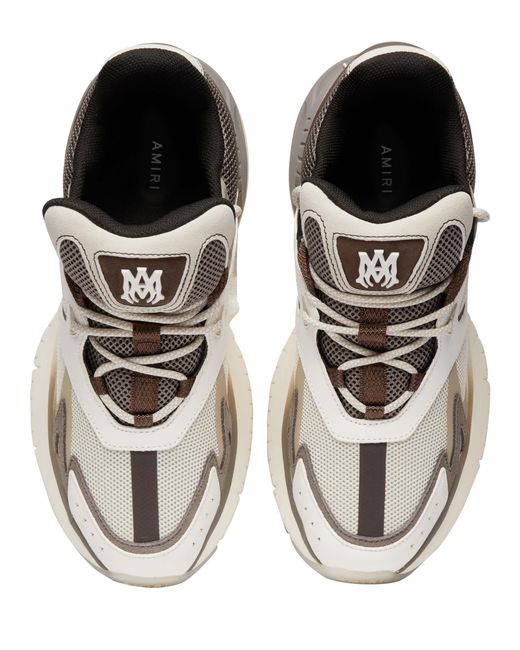 Sneakers de running MA Amiri pour homme en coloris Gray