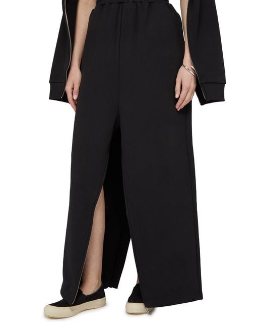 Pantalon large à fermeture éclair Setchu en coloris Black