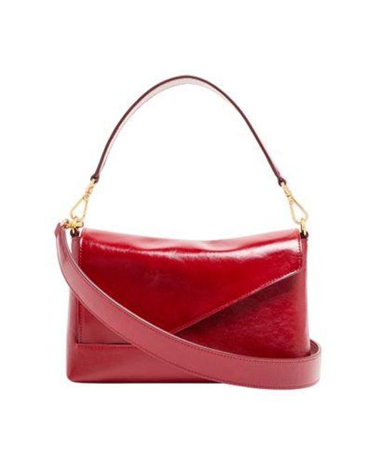 Wandler Red Baguette-Tasche Oscar