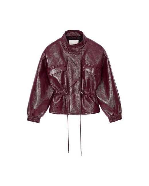 Ba&sh Red Malou Jacket