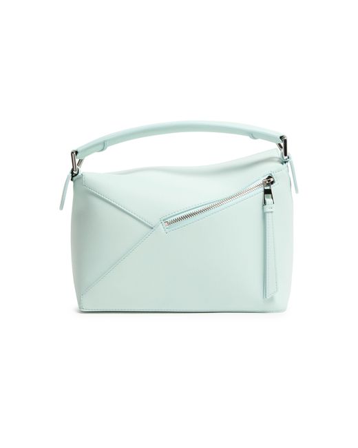 Loewe Blue Small Puzzle Edge Bag