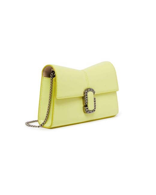 Marc Jacobs Yellow The Chain Wallet Bag