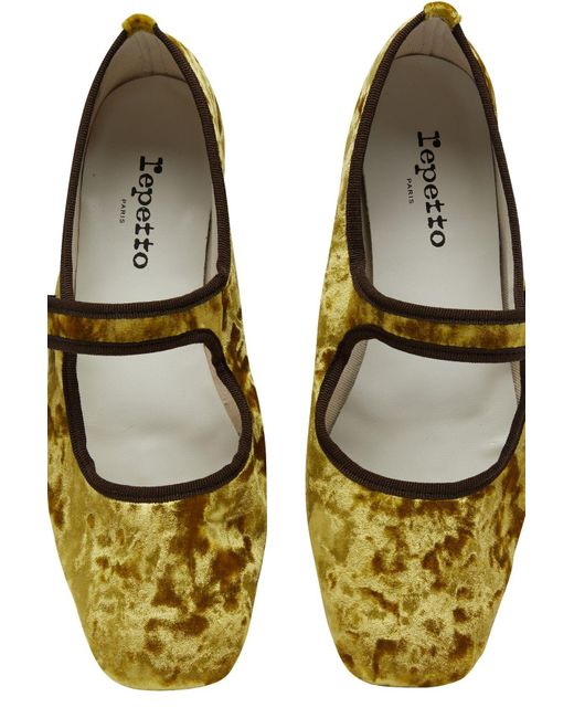 Repetto Mary Jane Shoes in Brown Lyst