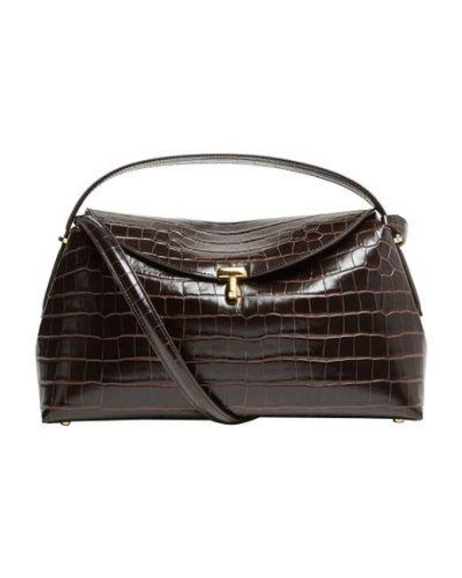 Totême  Black Tasche Mit Tragegriff T-Lock