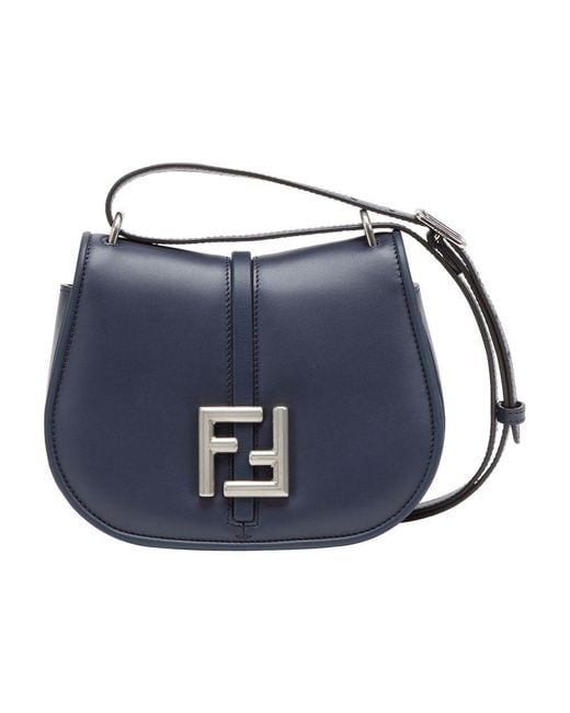 Fendi Blue C'mon Mini Bag
