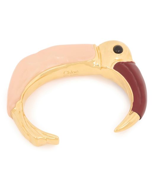 Bracelet Bangle Chloé en coloris Metallic