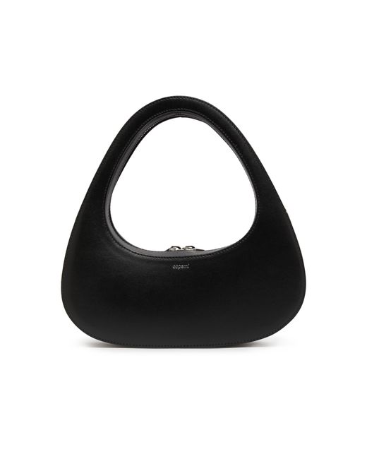 Coperni Black Swipe Baguette Bag With Shoulder Strap