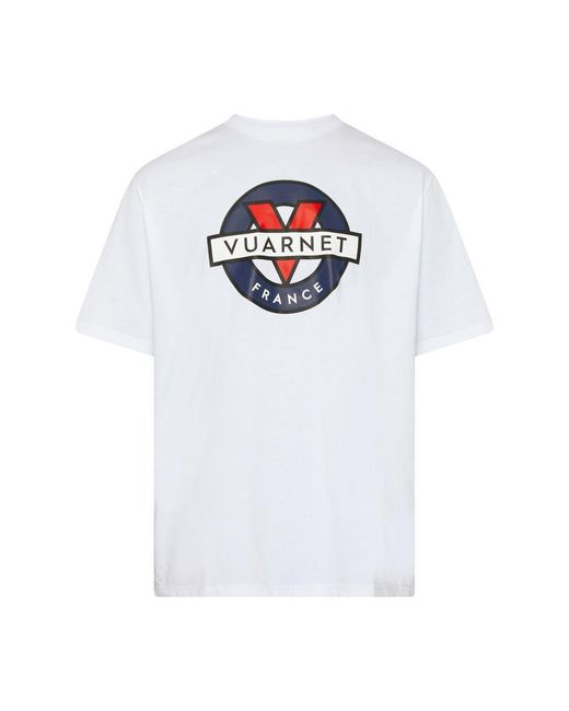 Vuarnet White Logo T-Shirt for men