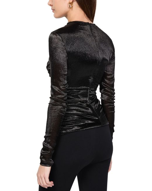 Isabel Marant Black Rose Langarm-Top