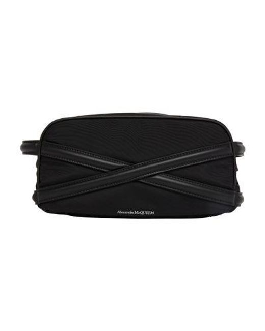 Alexander McQueen Black Wash Bag for men
