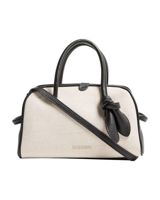 Jacquemus Natural Kleine Tasche The Turismo