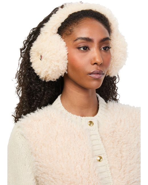 Moncler White Earmuffs