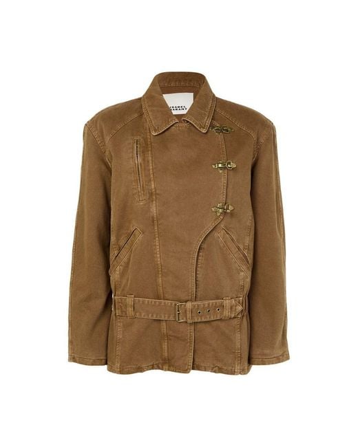 Isabel Marant Brown Caitlyn Jacket