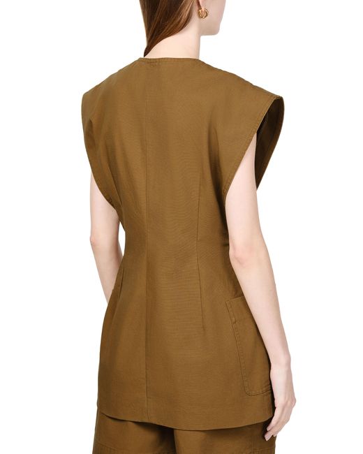 Isabel Marant Metallic Weste Falila