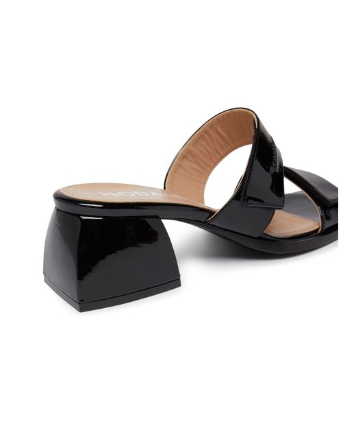 NODALETO Black Bulla Sl 45 High-heeled Sandals