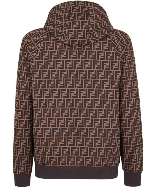 Fendi Sweatshirt in Brown for Men | Lyst