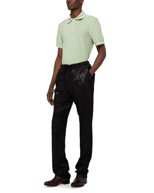 Tom Ford Green Short-sleeved Polo Shirt for men