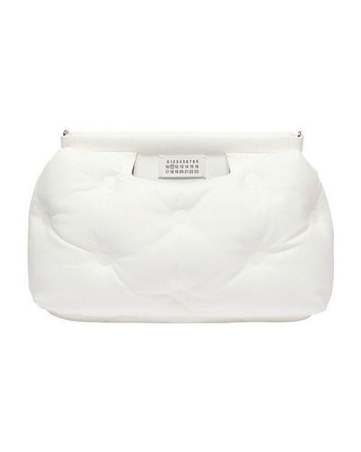 Maison Margiela Glam Slam Classique Medium Bag in White | Lyst