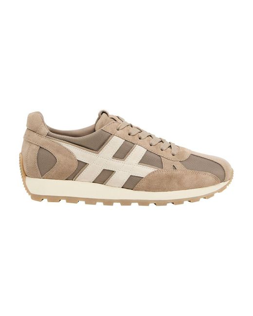 Hogan Natural Allacciato Tess Slash Sneakers for men