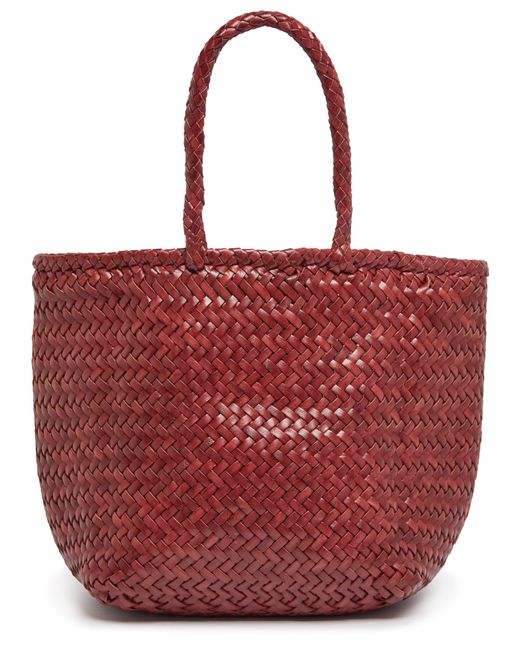 Dragon Diffusion Red Grace Small Basket Bag