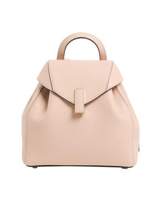 Valextra Pink Mini-Rucksack Iside