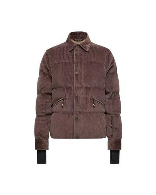 Moncler Brown Elgon Doudoune for men