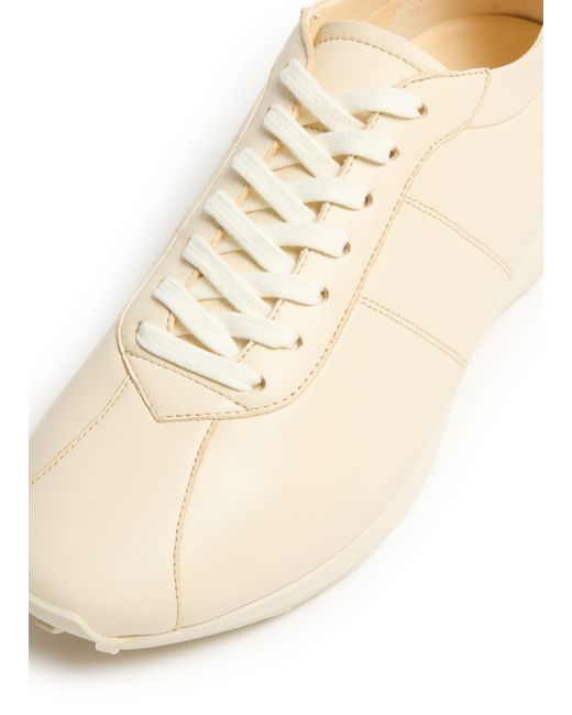 The Row Natural Mica Sneakers