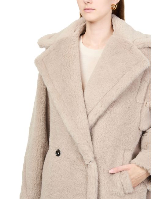 Max Mara Pink Olga Aviator Jacket
