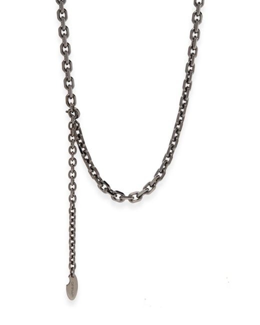 Off-White c/o Virgil Abloh Pearls & Paperclip Chain Necklace in Metallic  for Men