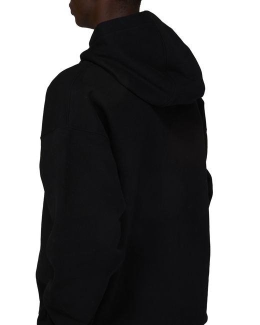 Versace Black Baroque Hoodie for men