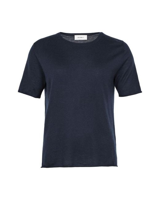 Lisa Yang Blue Ari Short Sleeves T-Shirt