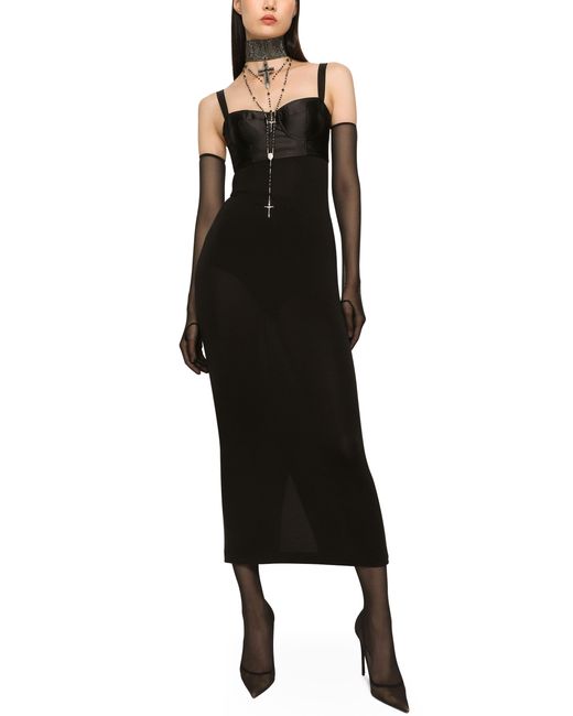 Dolce & Gabbana Black Kim Dolce&Gabbana Corset Dress
