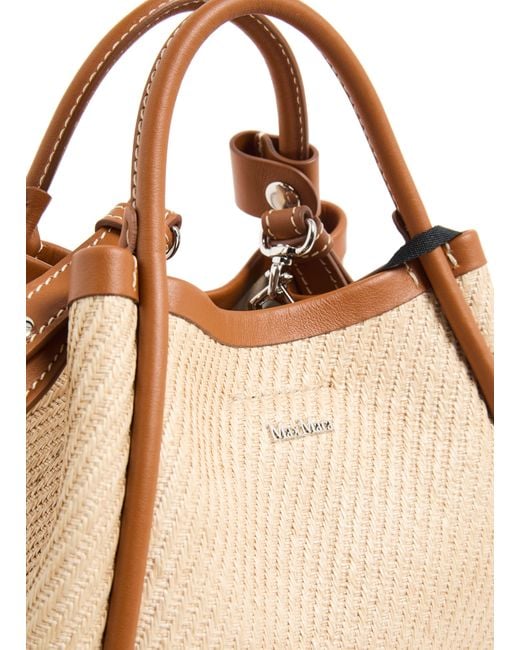 Max Mara Summer Marine Xs Bag in Natural | Lyst
