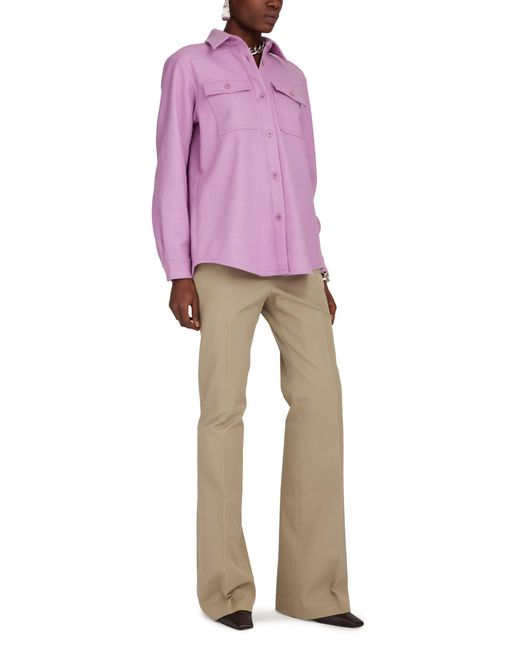 A.P.C. Purple New Tania Overshirt