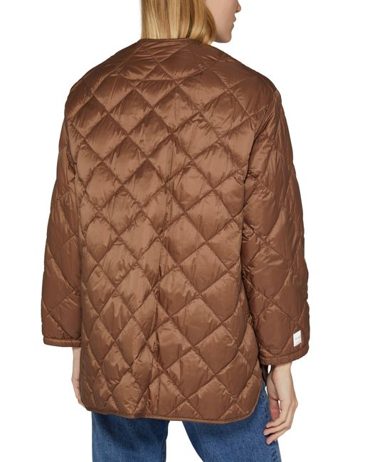 Max Mara Brown Csoft Quilted Jacket