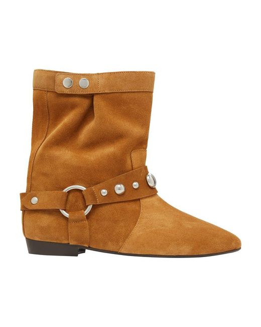 Bottines Stania Isabel Marant en coloris Brown
