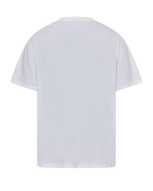 Loewe Baumwoll-T-Shirt Relaxed Fit in White für Herren