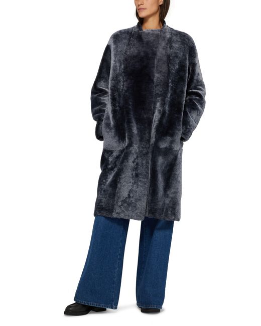 Manteau en peau de mouton Givenchy en coloris Blue
