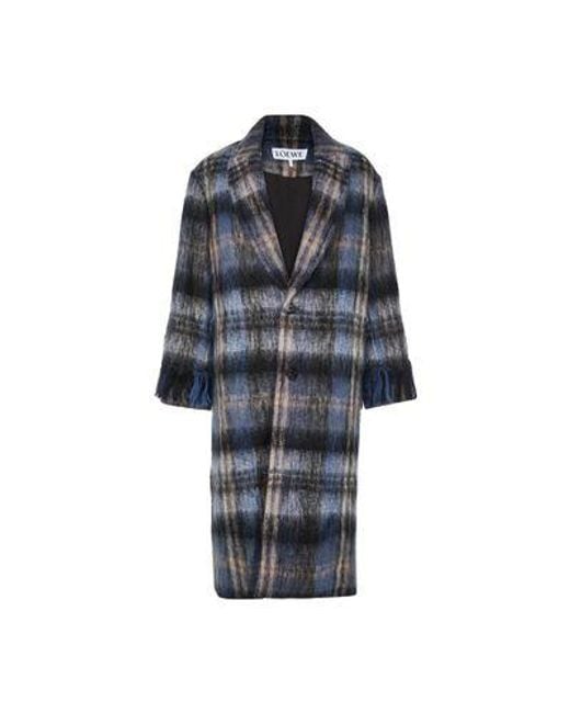 Loewe Blue Striped Coat
