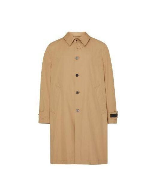 Versace Barocco Trench in Natural for Men | Lyst