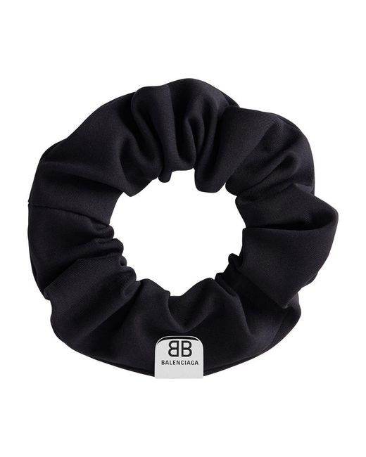Balenciaga Black Holli S Hair Tie