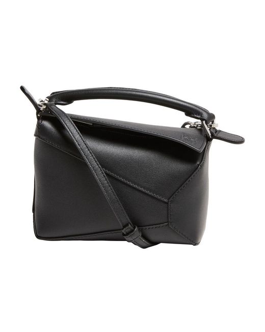 Loewe Black Tasche Puzzle Edge Mini
