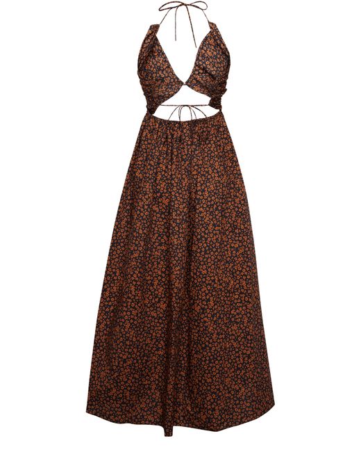 Matteau Brown Long Dress