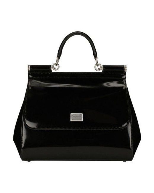 Dolce & Gabbana Kim Medium Sicily Bag in Black | Lyst