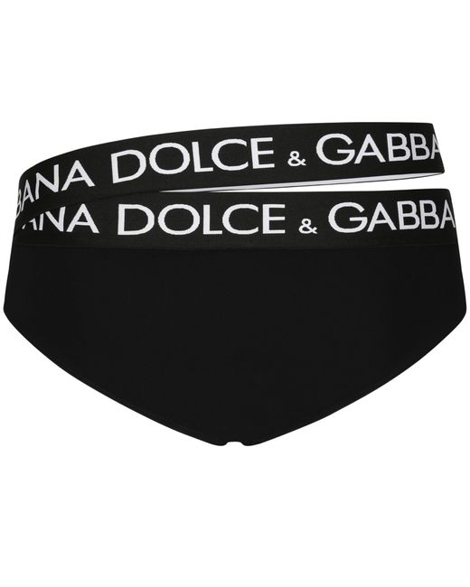 Dolce & Gabbana Black Speedo Alto for men