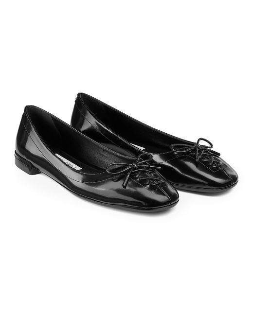 Jimmy Choo Black Scarlett Ballerinas