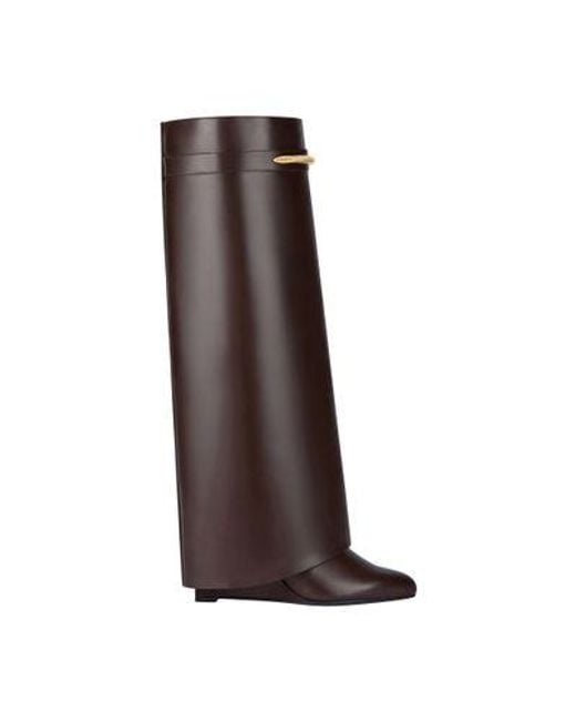 Givenchy Brown Shark Boots