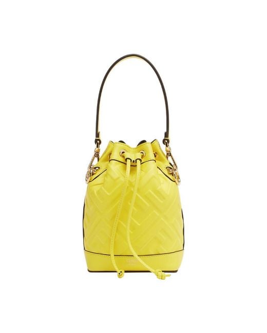 Fendi Yellow Mon Tresor Bag