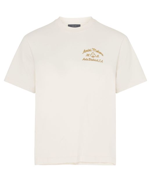 Amiri Kurzarm-T-Shirt Motors in White für Herren